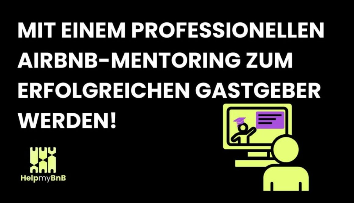 Professionelles Airbnb-Mentoring zur Unterstützung von Gastgebern, um erfolgreich im Vermietungsmarkt zu sein.